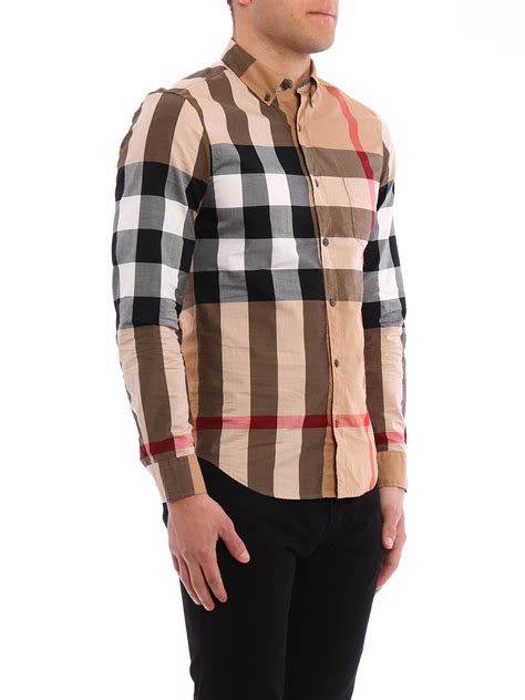 camicia modello burberry|Camicie Burberry da uomo .